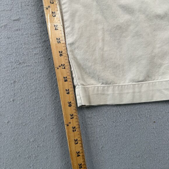 Vintage Polo Sport Ralph Lauren Pants Men’s‎ 36x32 Beige Straight Leg Baggy - Picture 13 of 16